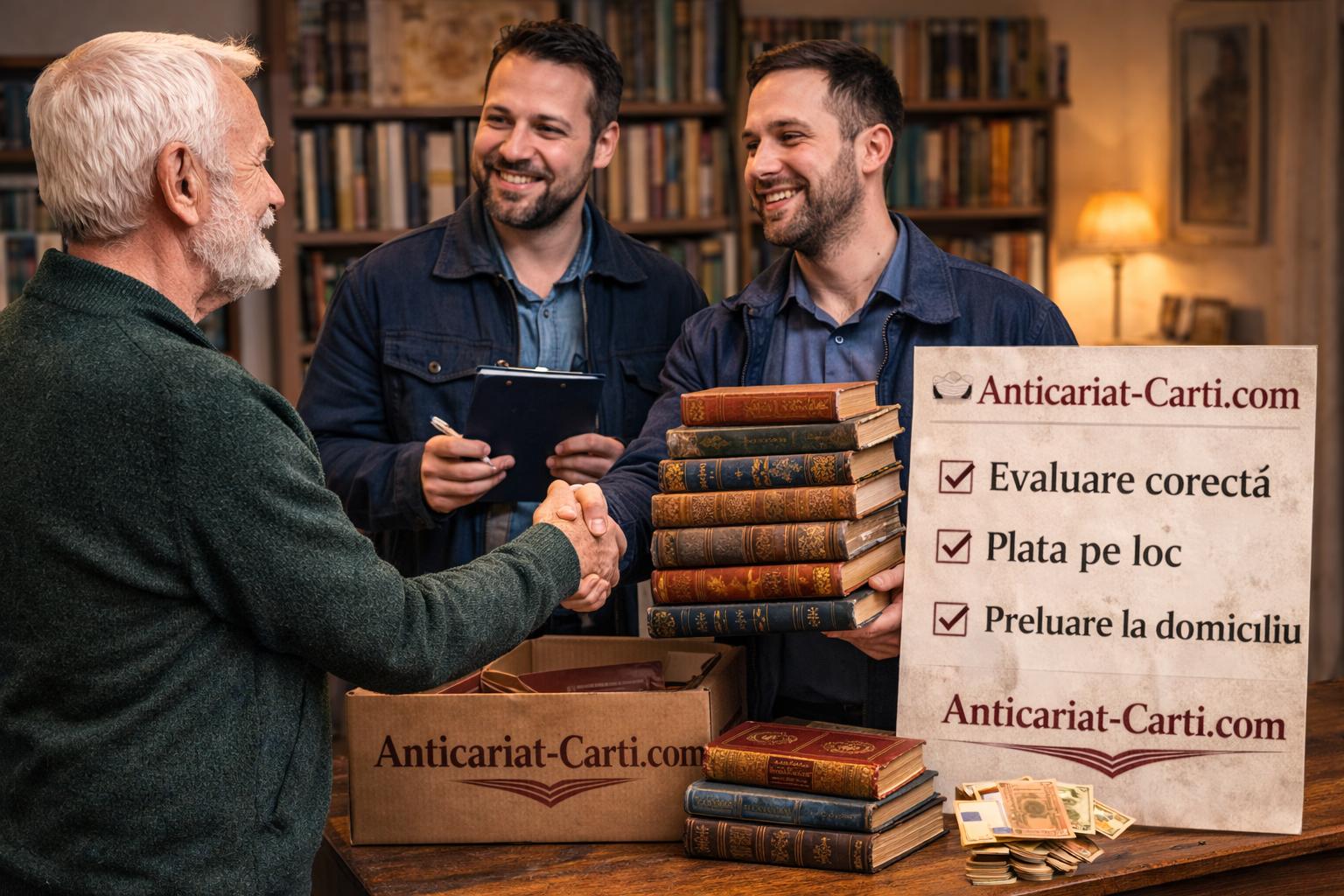 Negustorii de cărți și nu numai: cum se vinde o bibliotecă în 2026