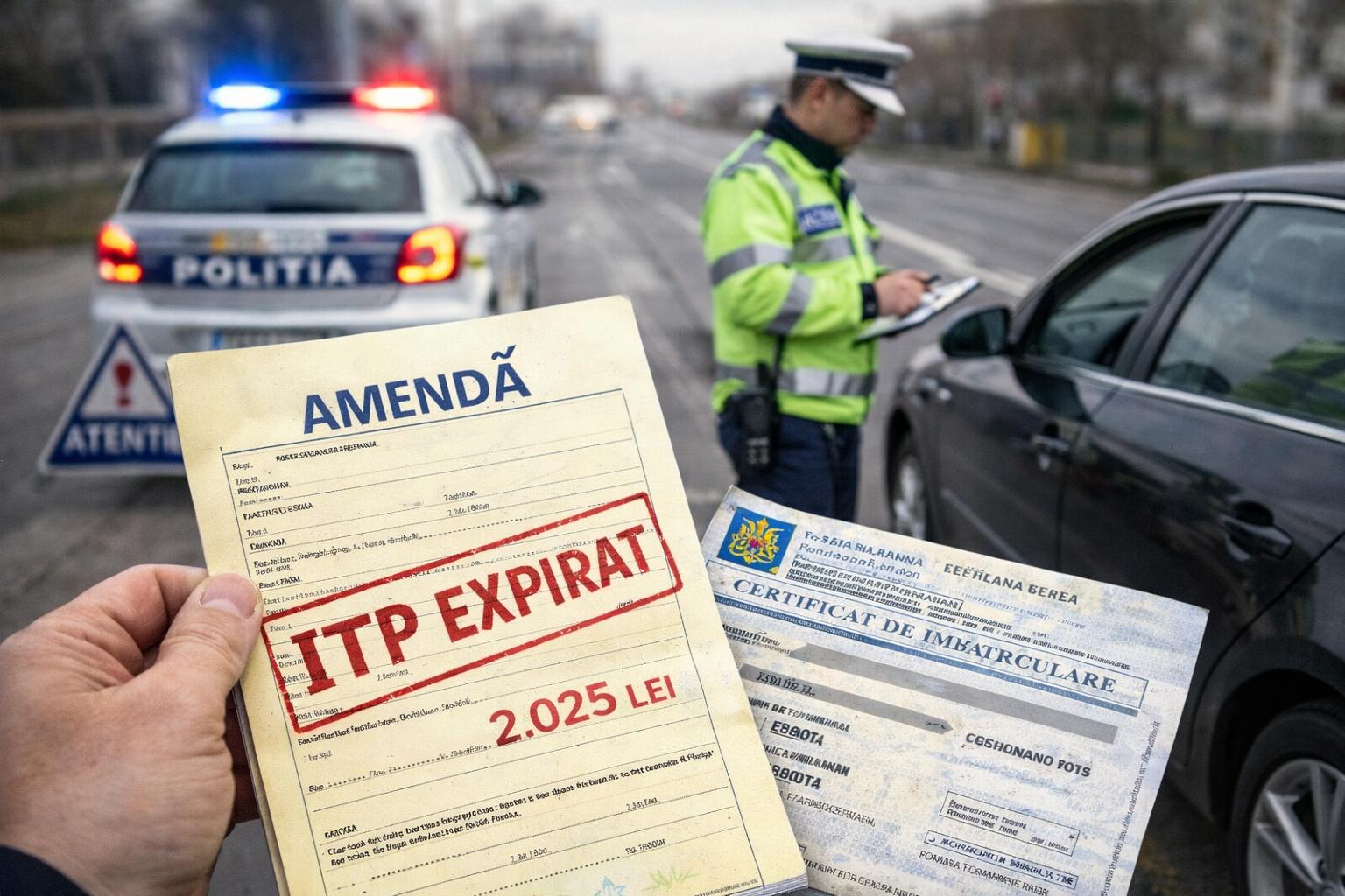 Tu știi care este amenda pentru ITP expirat?