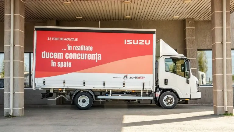 3 modele de camioane Isuzu 3.5 tone pentru firme care caută utilitare eficiente